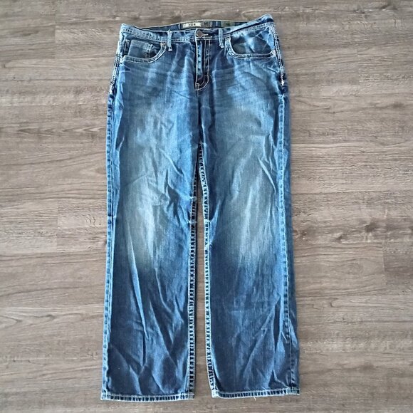 Buckle BKE Seth Straight Fit Stretch Jeans - Men's 38L - Picture 1 of 4